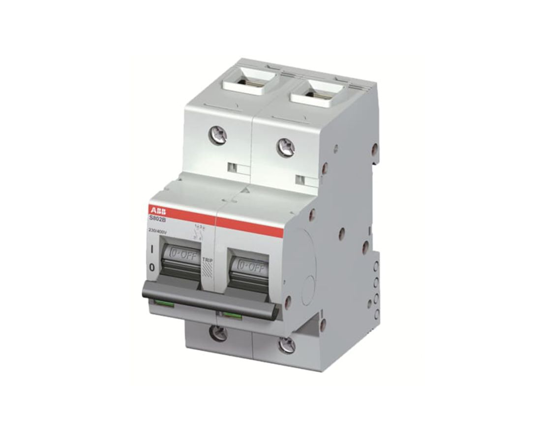 ავტომატ-ამომრთველი 2P C 100A 10kA ABB 2CCS812001R0824 — ავტომატური ამომრთველი